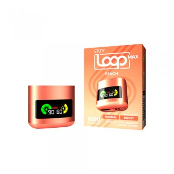 STLTH LOOP MAX Device Battery Peach